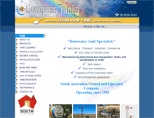 Tablet Screenshot of compasstanks.com.au